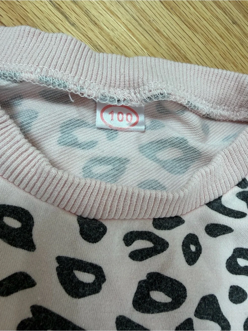 Girls Toddler Pink Leopard Print Matching Set - 3T